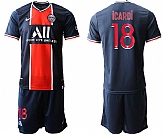 2020-21 Paris Saint-Germain 18 iCARDi Home Soccer Jerseys,baseball caps,new era cap wholesale,wholesale hats